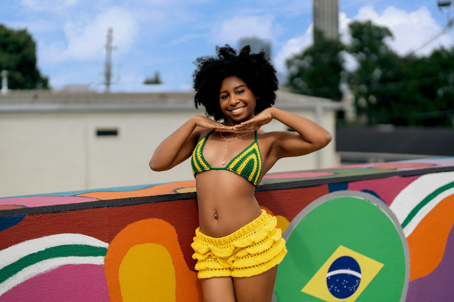 Brazil Bloomers Set