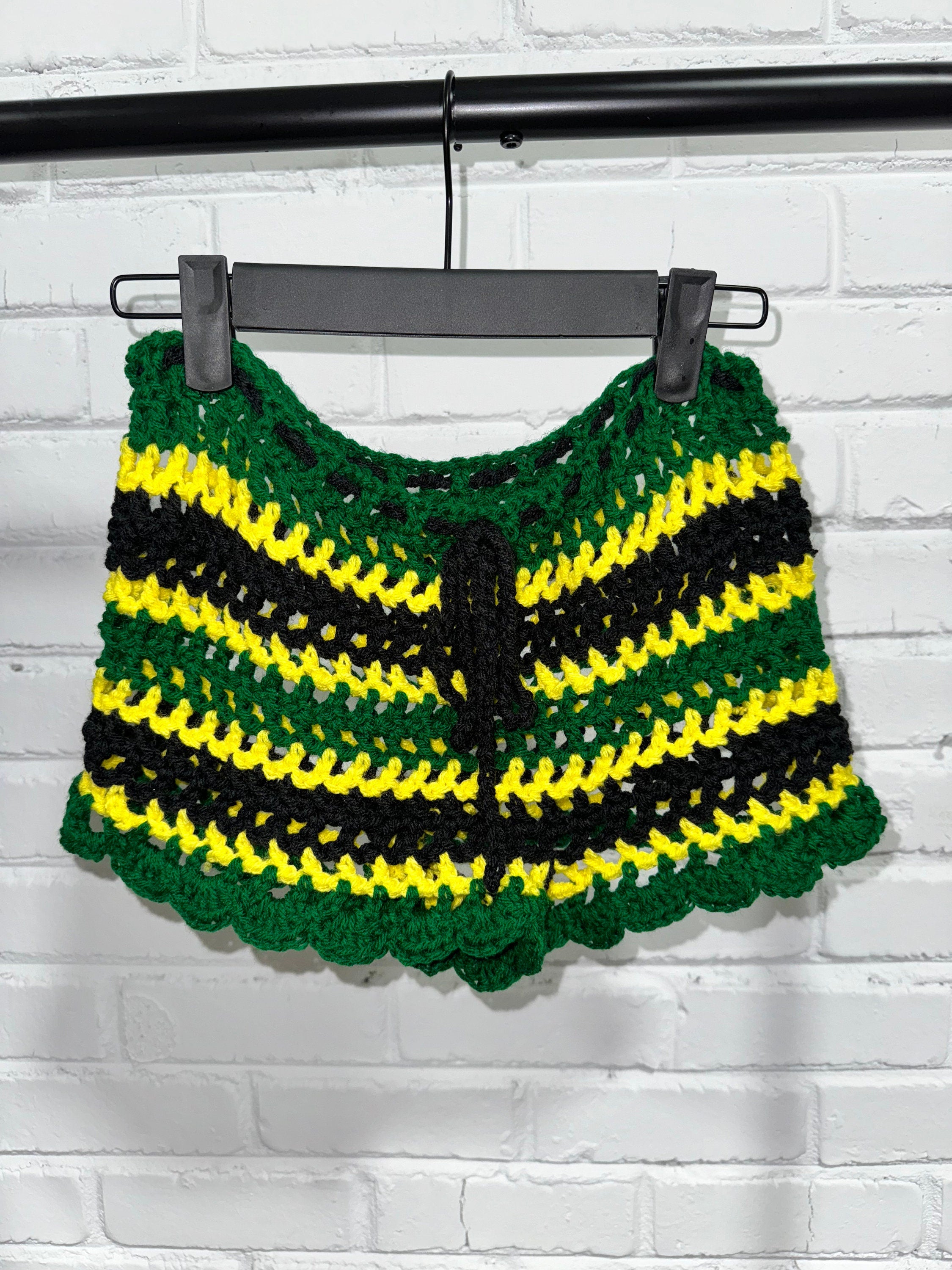 Jamaica Mesh Handmade Crochet Shorts for Vacations and Festivals