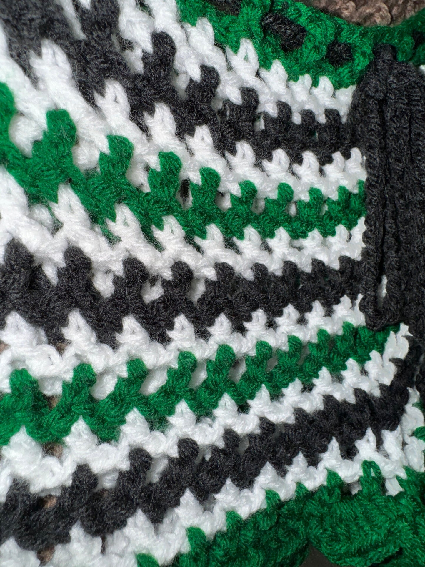 Crochet Mesh Shorts - XS Premade Ready to Ship