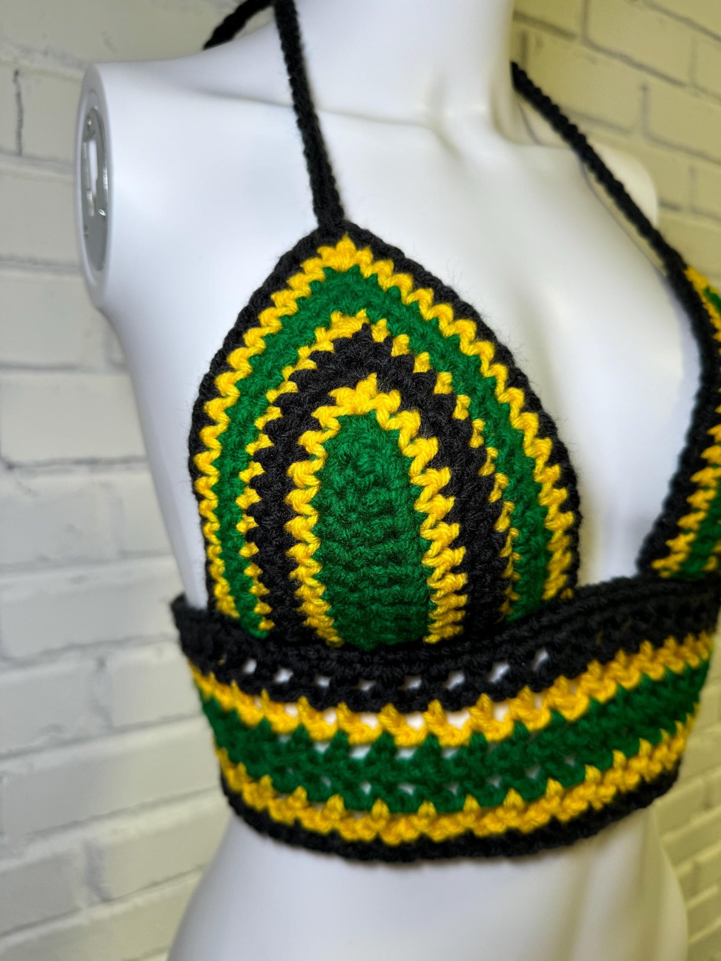 Jamaica Crochet Crop Top