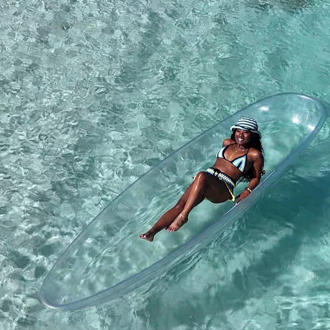 Bahamian Mesh Crochet Shorts with Bikini Matching Set