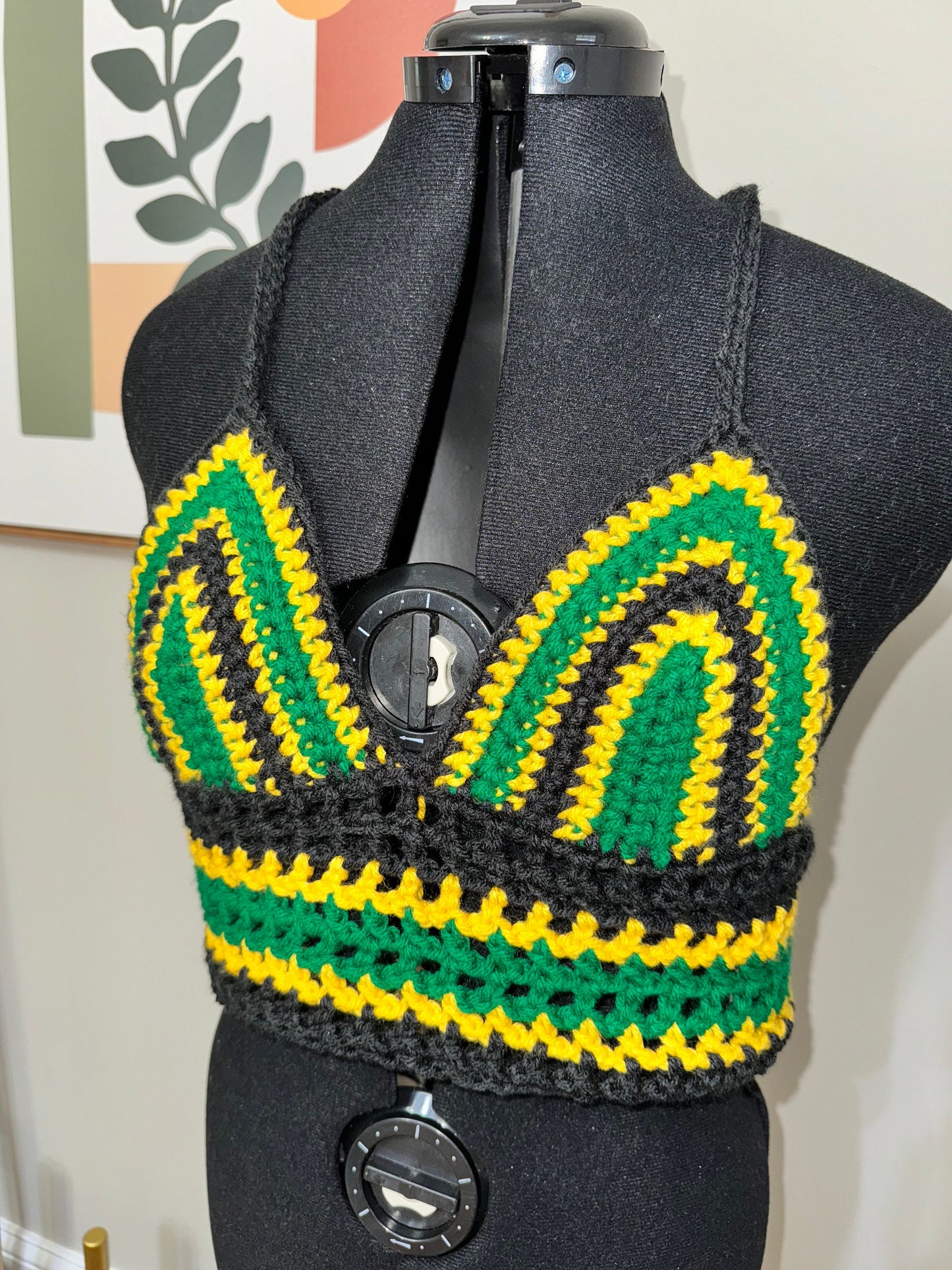 Jamaica Crochet Crop Top