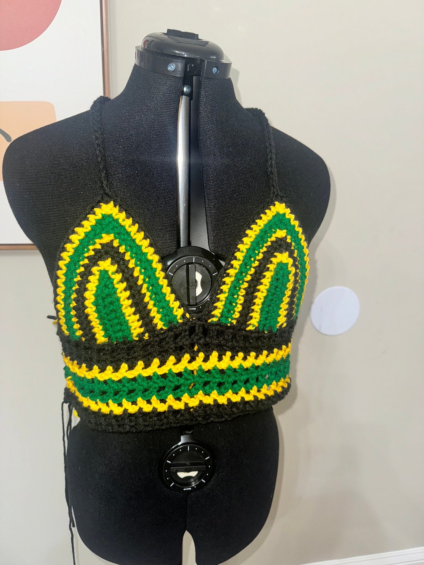 Jamaica Crochet Crop Top