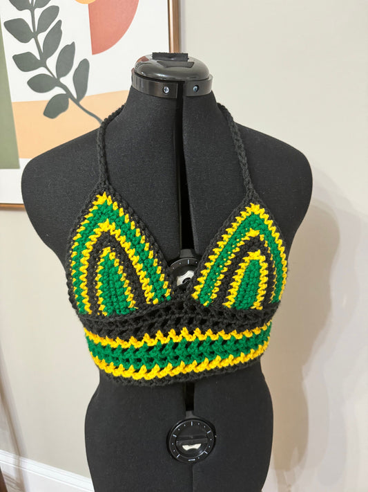 Jamaica Crochet Crop Top