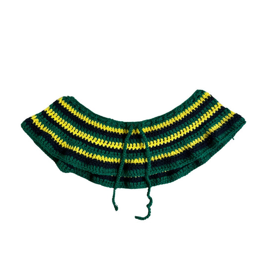 Handmade Jamaica Crochet Bikini Micro Mini Skirt Cover Up