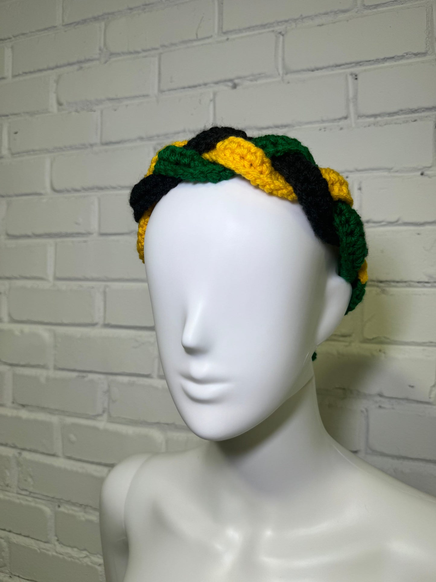 Handmade Jamaica Crochet Braided Headband