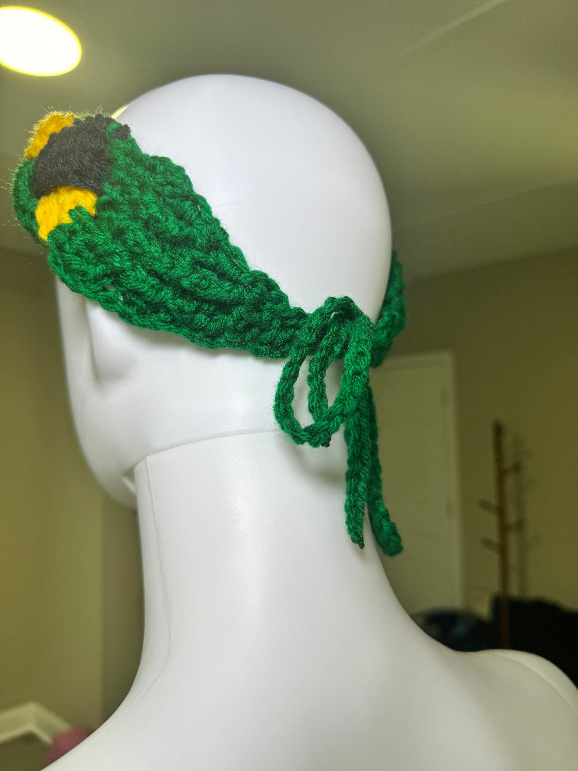 Handmade Jamaica Crochet Braided Headband