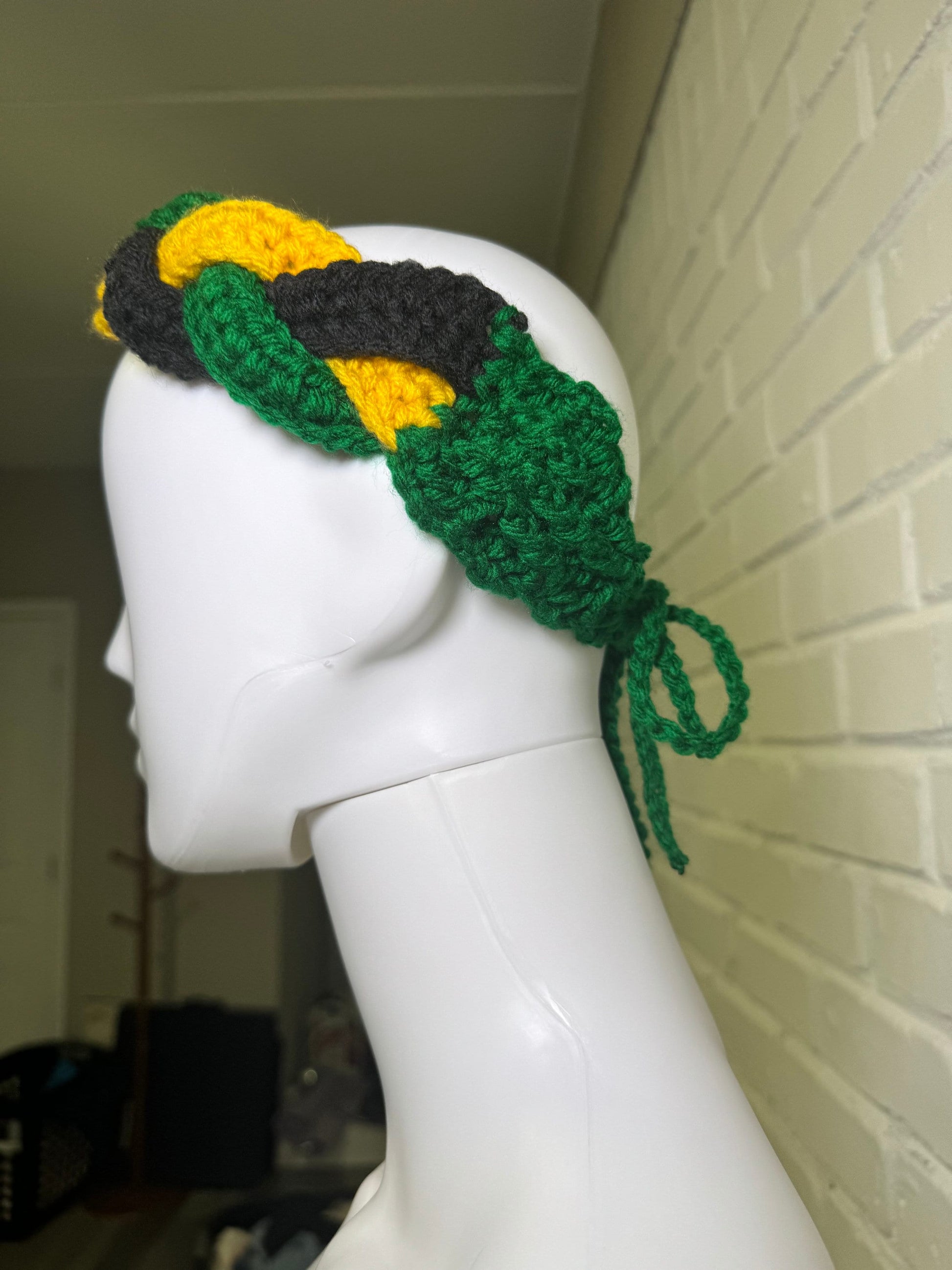 Handmade Jamaica Crochet Braided Headband